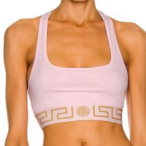 Versace Sports Bra Light pink color